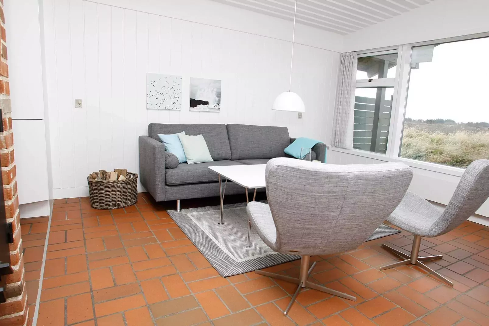 Maison de vacances pour 6 dans un parc de vacances a Hanstholm-Intérieur