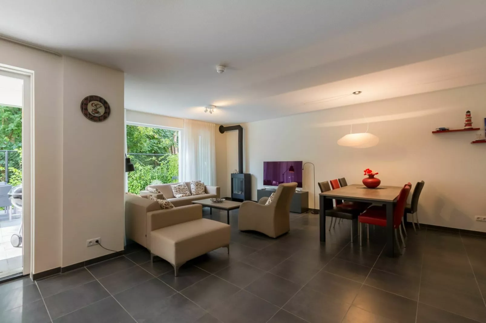 	Appartement Duinhof Dishoek - 6 pers de luxe-Salon