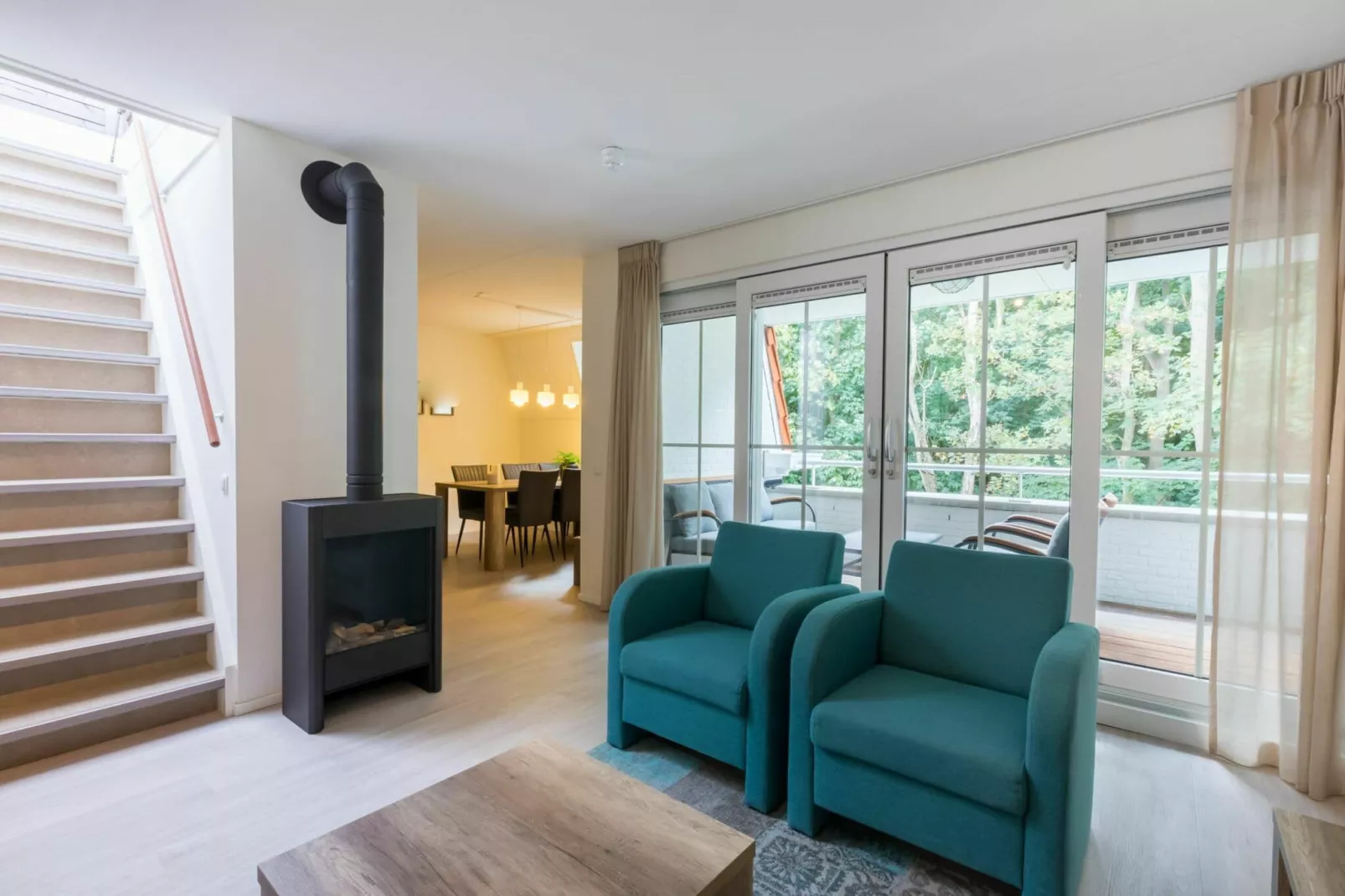	Appartement Duinhof Dishoek - 6 personen de luxe-Salon