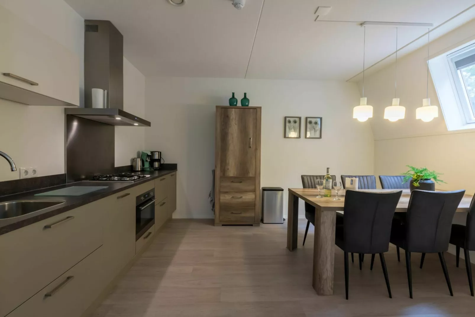 	Appartement Duinhof Dishoek - 6 personen de luxe-Salle à manger