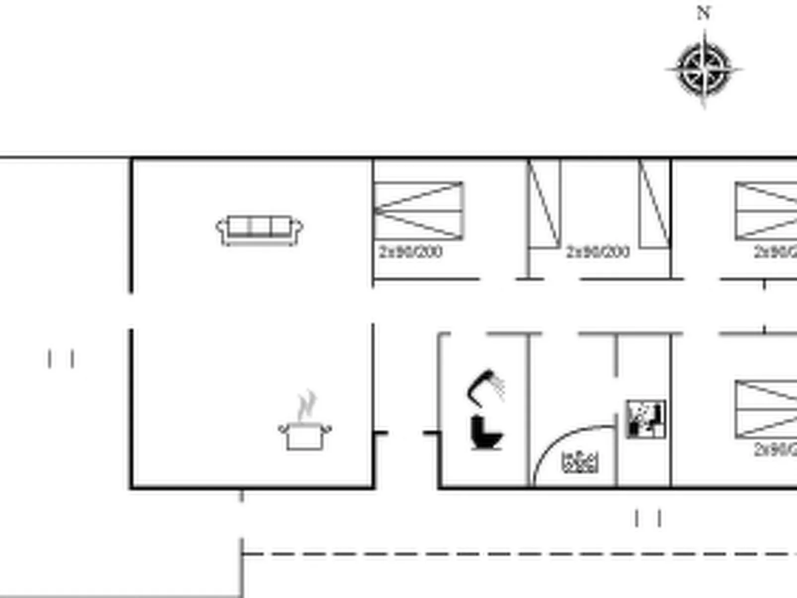 "Maija" - 1.4km from the sea-Inside