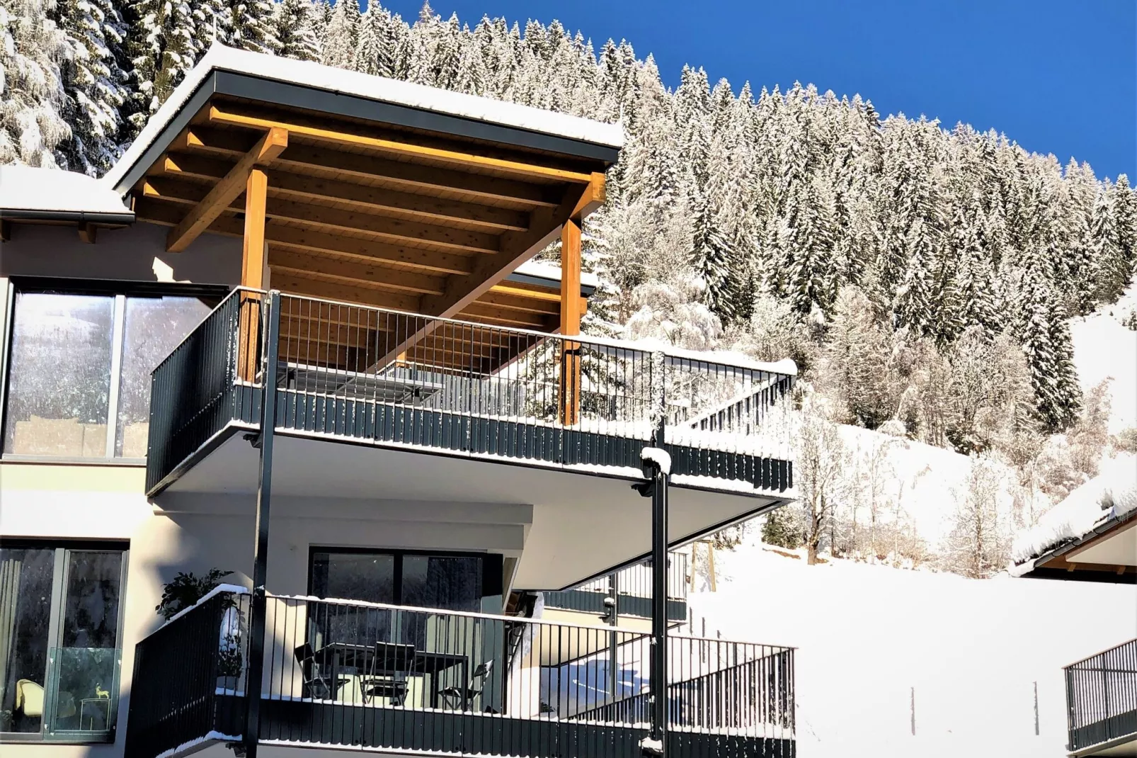 Apartment Mountain View-Exterior winter