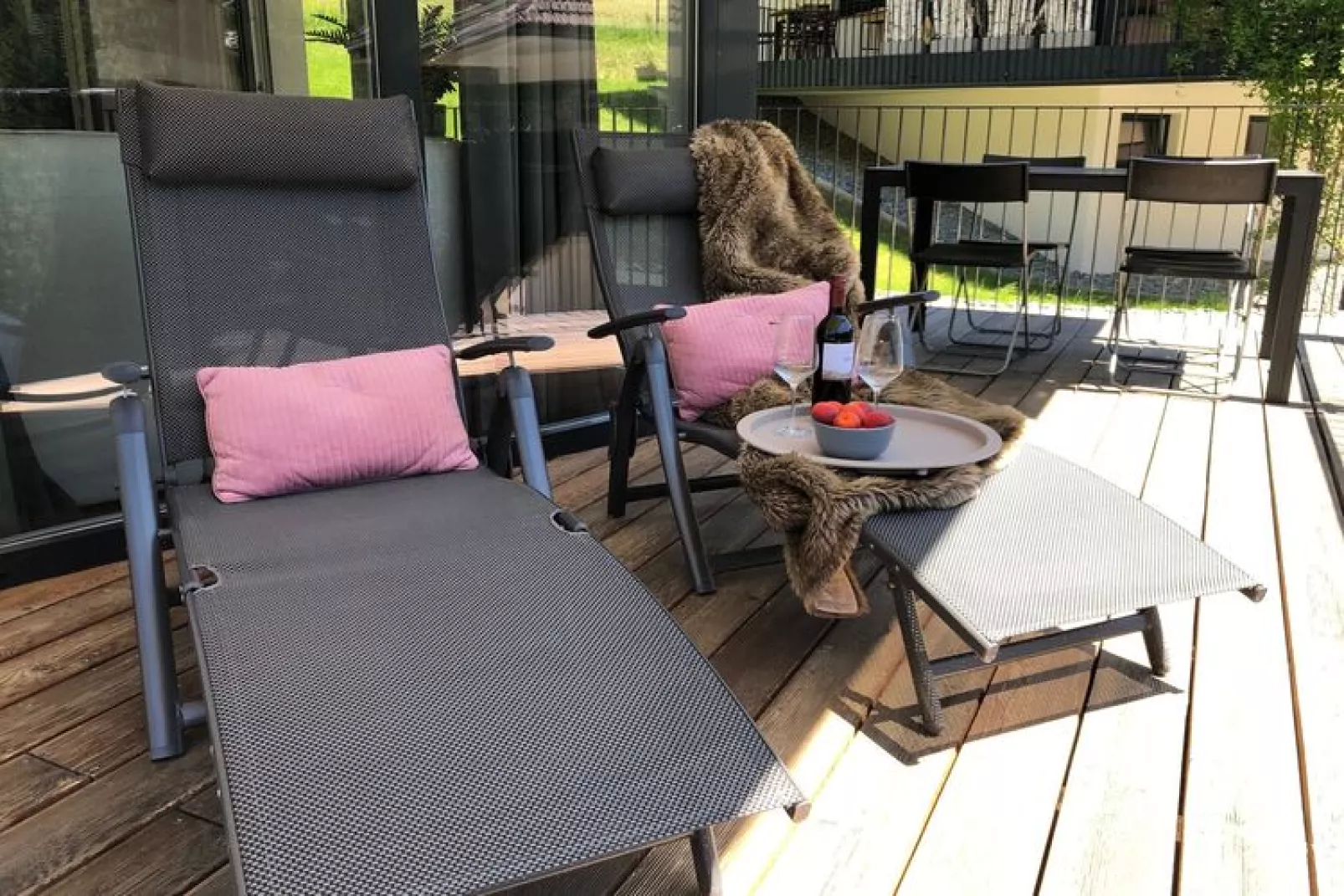 Apartment Mountain View-Terrace balcony