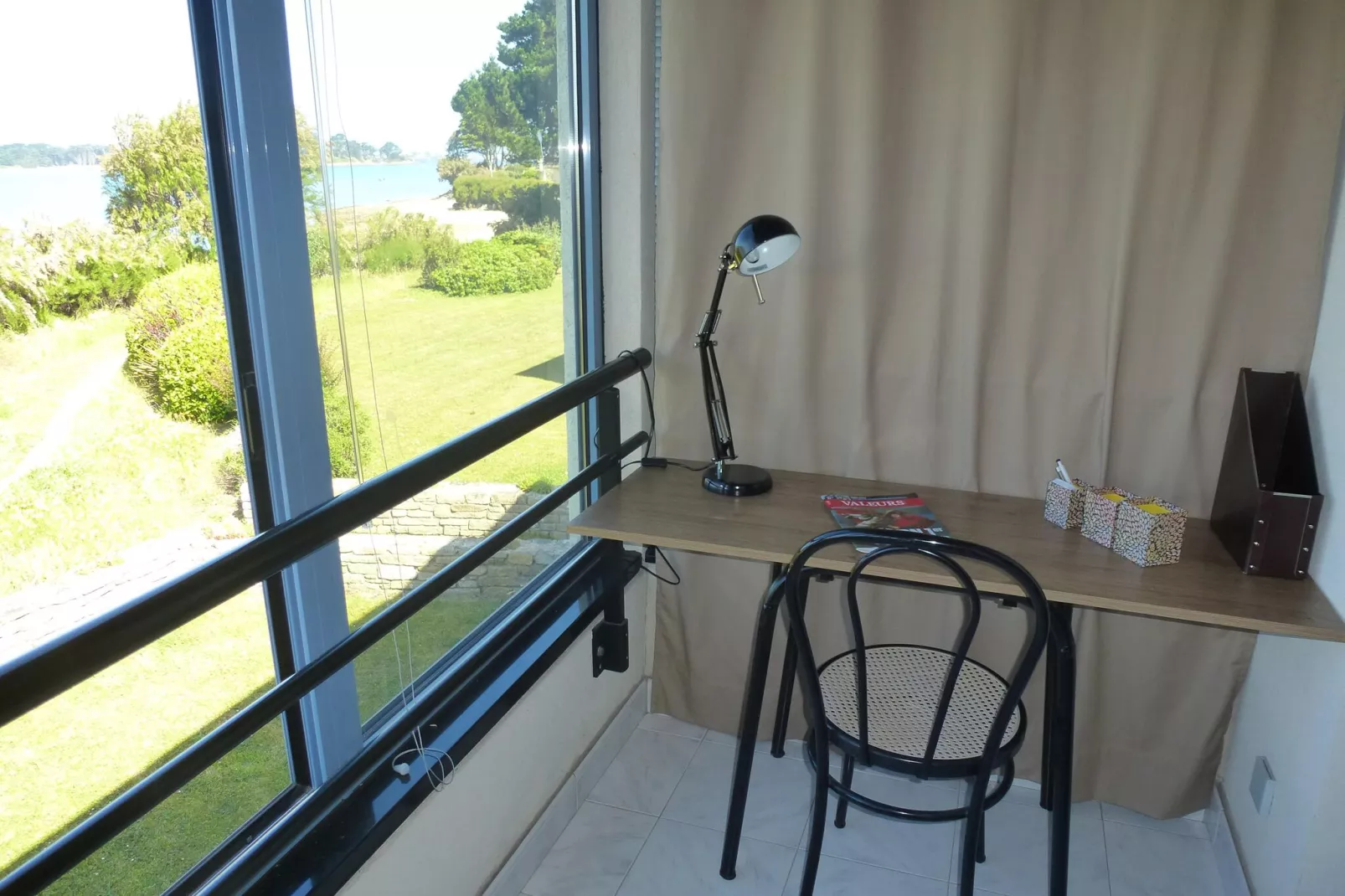 180° Panorama Meerblick Ferienwohnung Roscoff-Landing