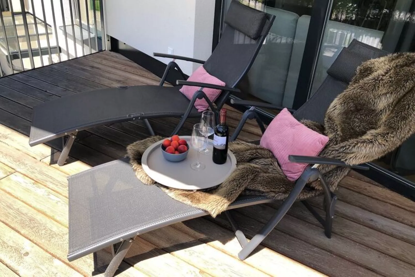 Apartment Mountain View-Terrace balcony