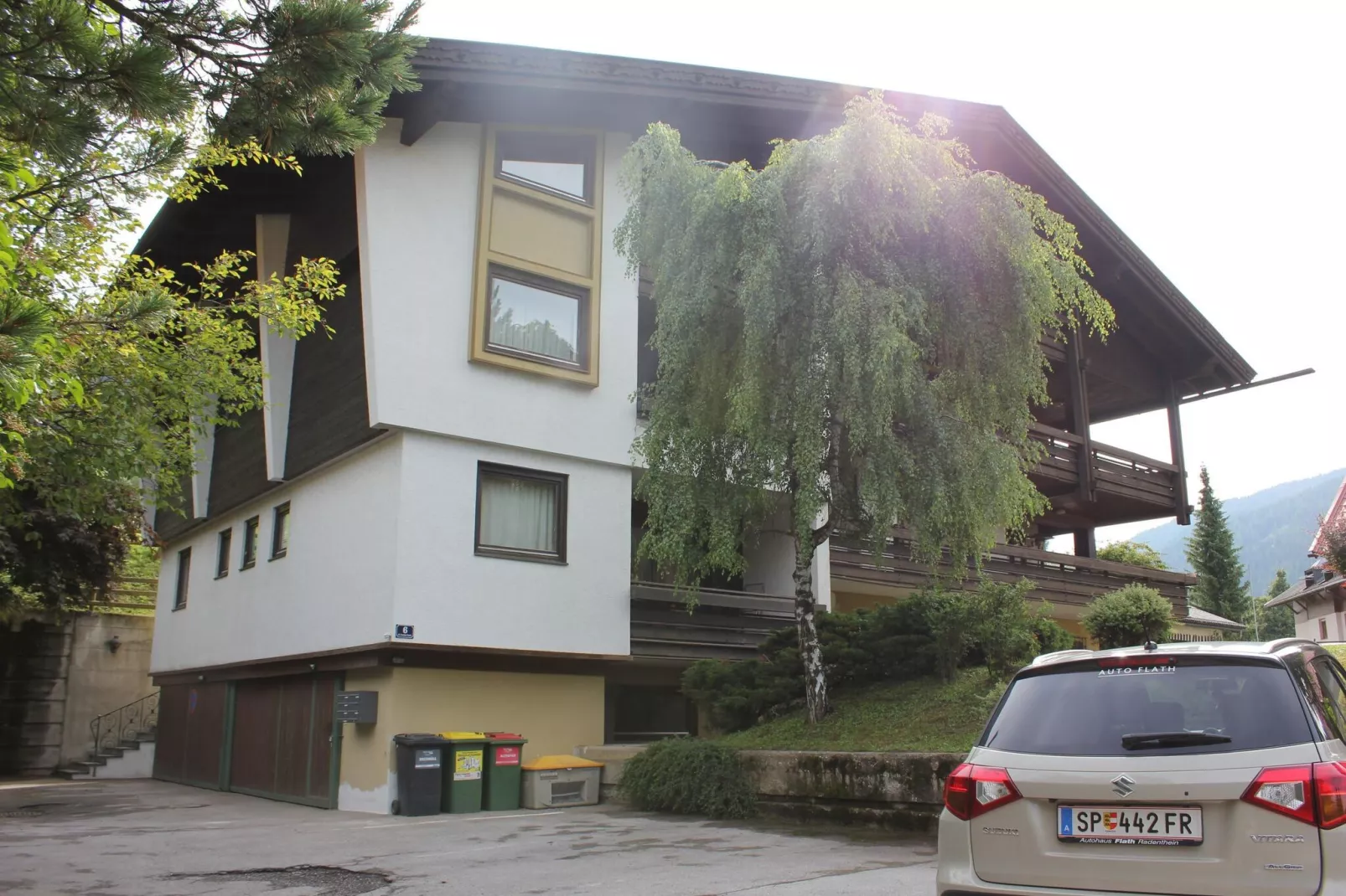 Appartement Bellini-Außenbereich Sommer