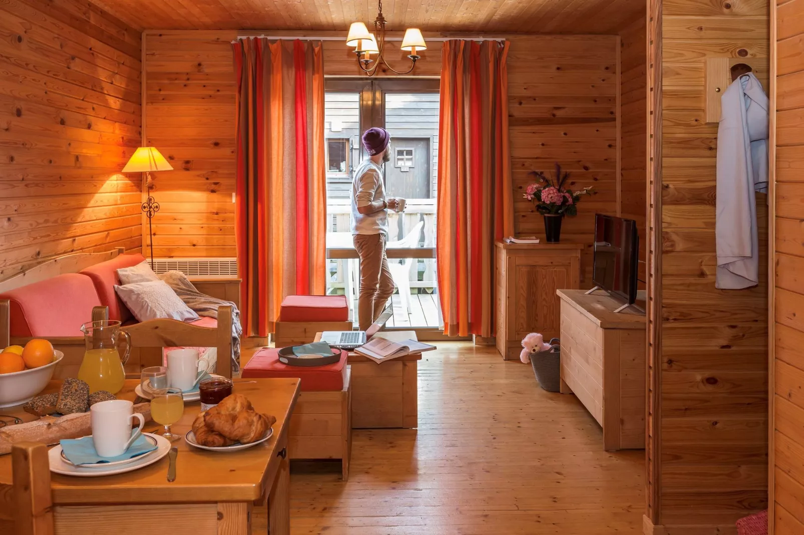 Residence Les Chalets d'Evian 3-Salon