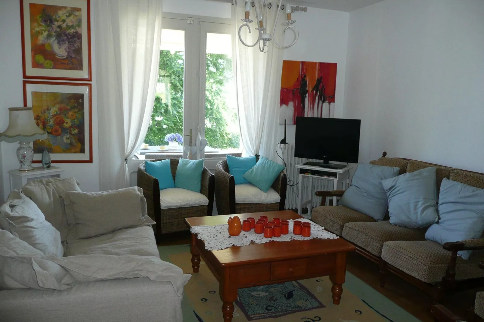 Ferienhaus mit Meerblick Camaret-sur-Mer-Living room