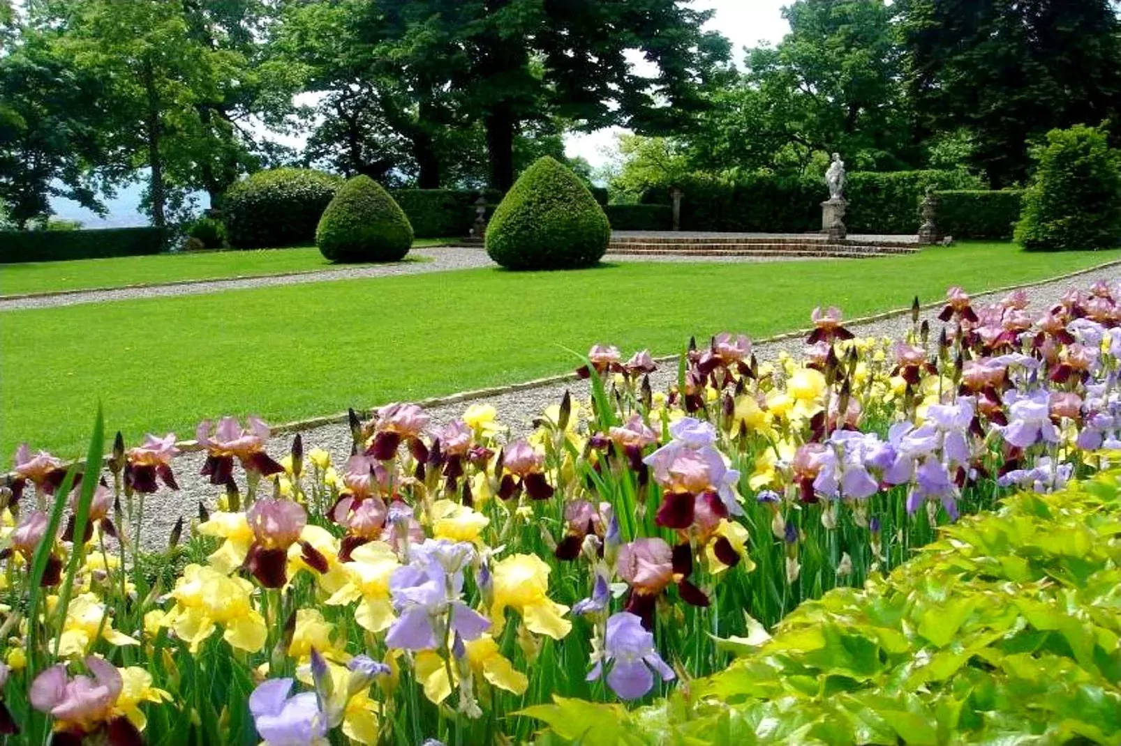 Castello Grimalda - Conchiglie-Gardens summer