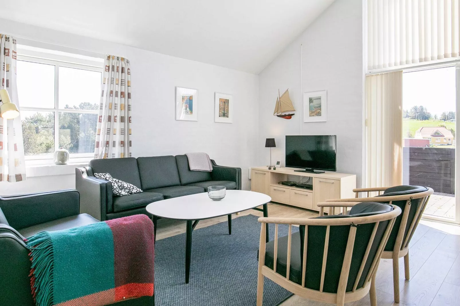 Maison de vacances pour 8 a Hanstholm-Intérieur