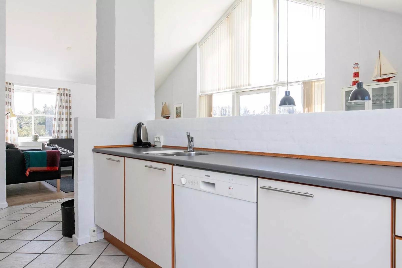 Maison de vacances pour 8 a Hanstholm-Intérieur