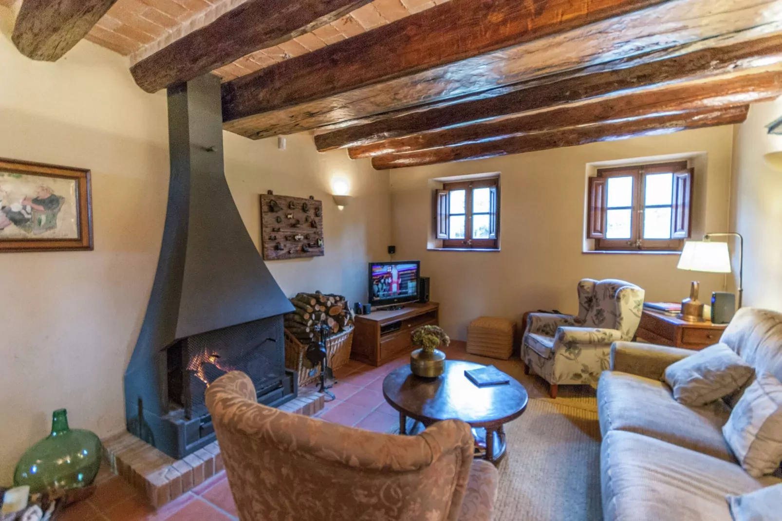 Masia Can Roca de Dalt-Living room