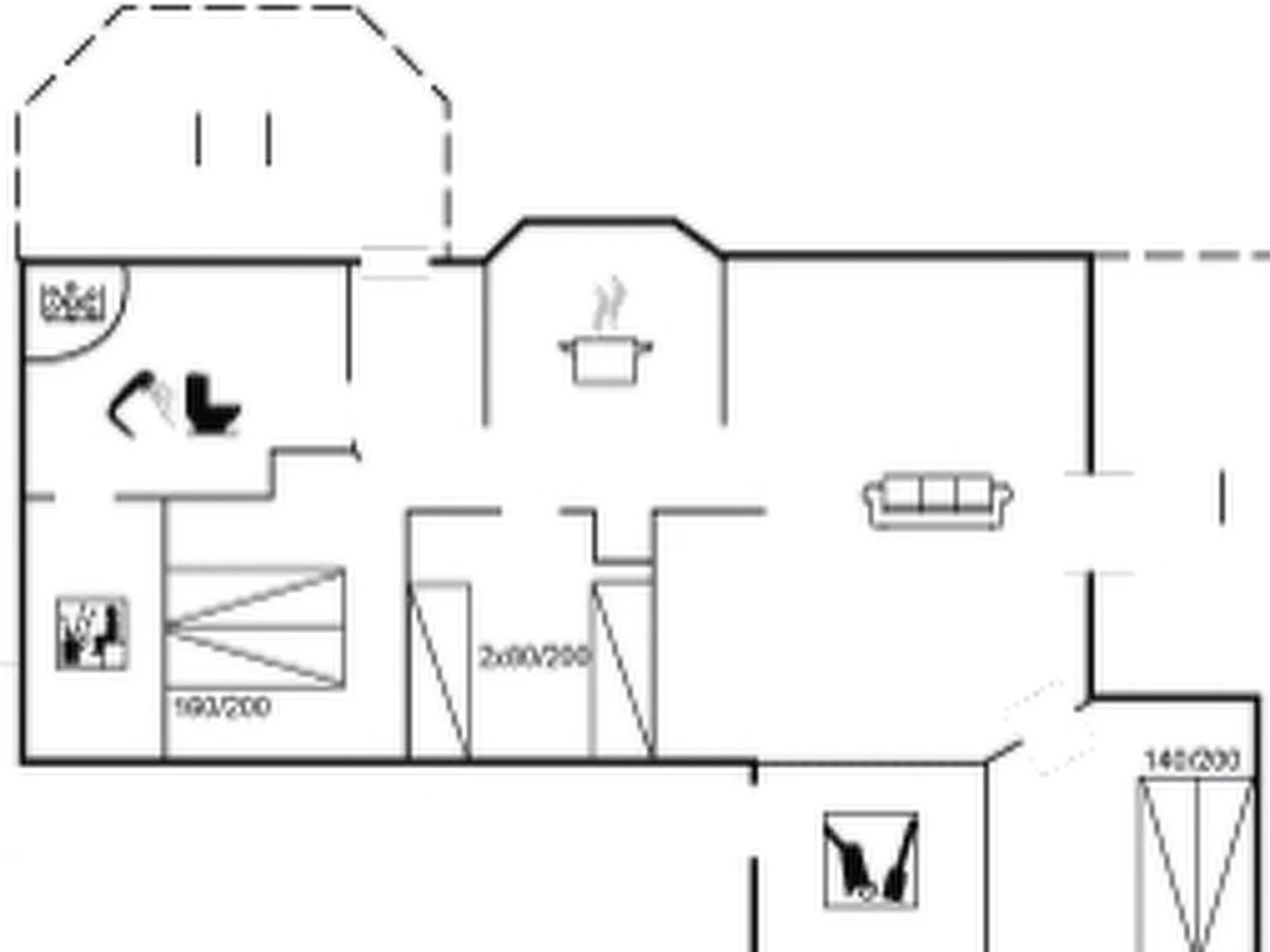 "Ferdine" - 1.5km from the sea-Inside