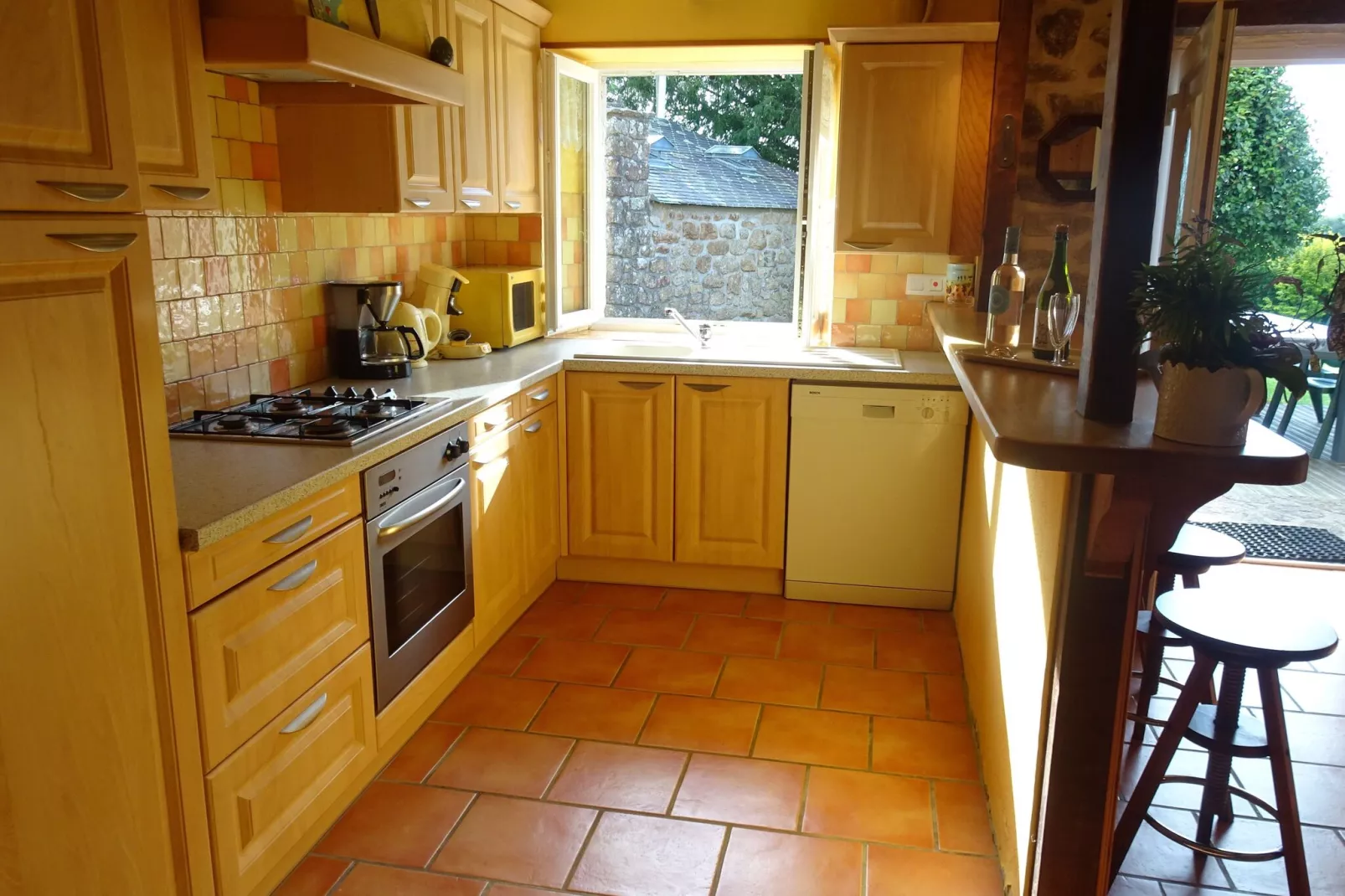 Holiday home Plogonnec-Kitchen