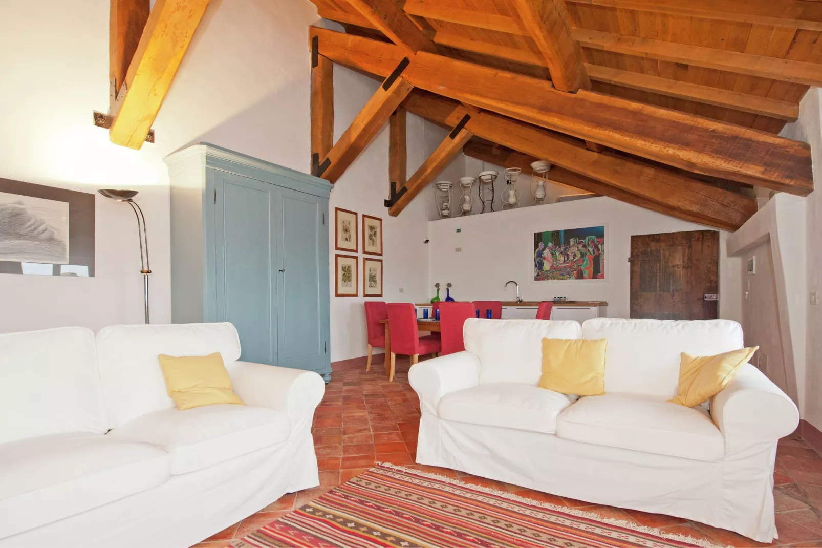 Castello Grimalda - Le Torrette-Living room