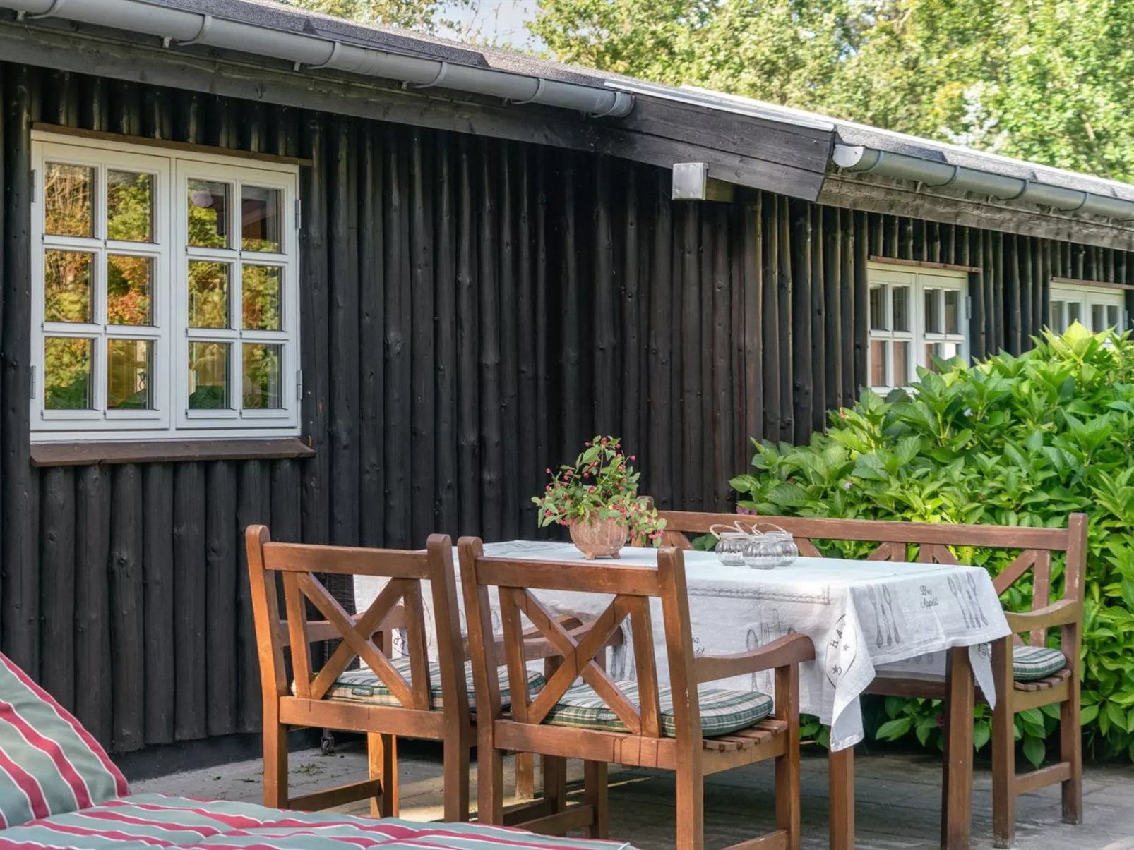 "Arnborg" - 2km from the sea-Dehors