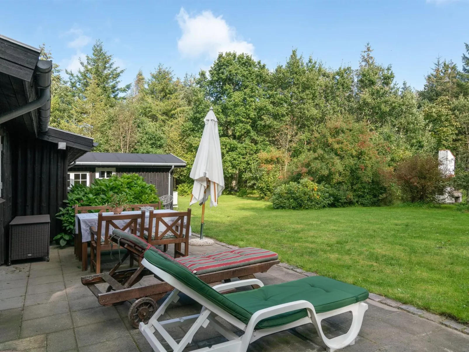 "Arnborg" - 2km from the sea-Dehors
