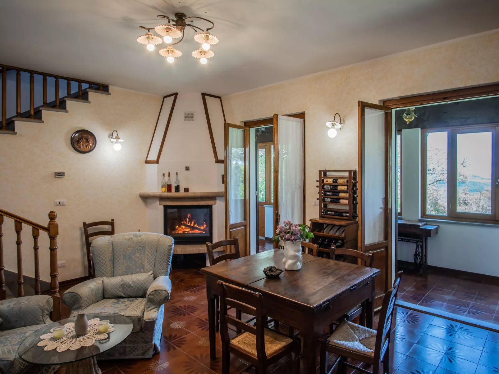 Villa Le Pine-Inside