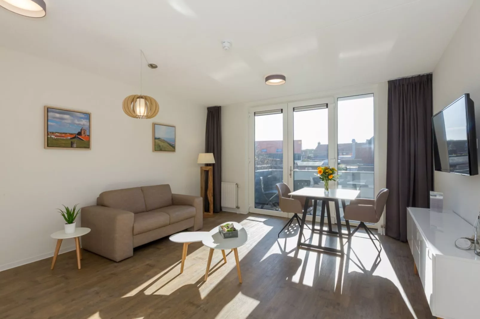 Aparthotel Zoutelande - Luxe 2-persoons comfort appartement-Living room
