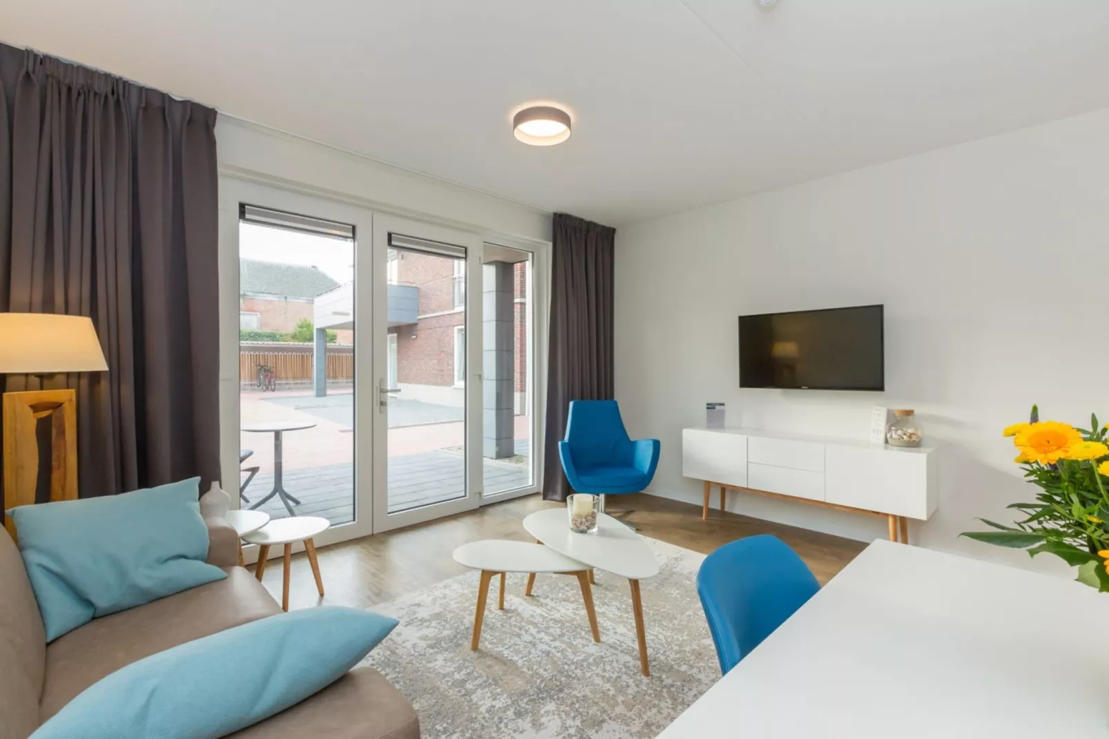 Aparthotel Zoutelande - Luxe 2-persoons comfort appartement-Living room