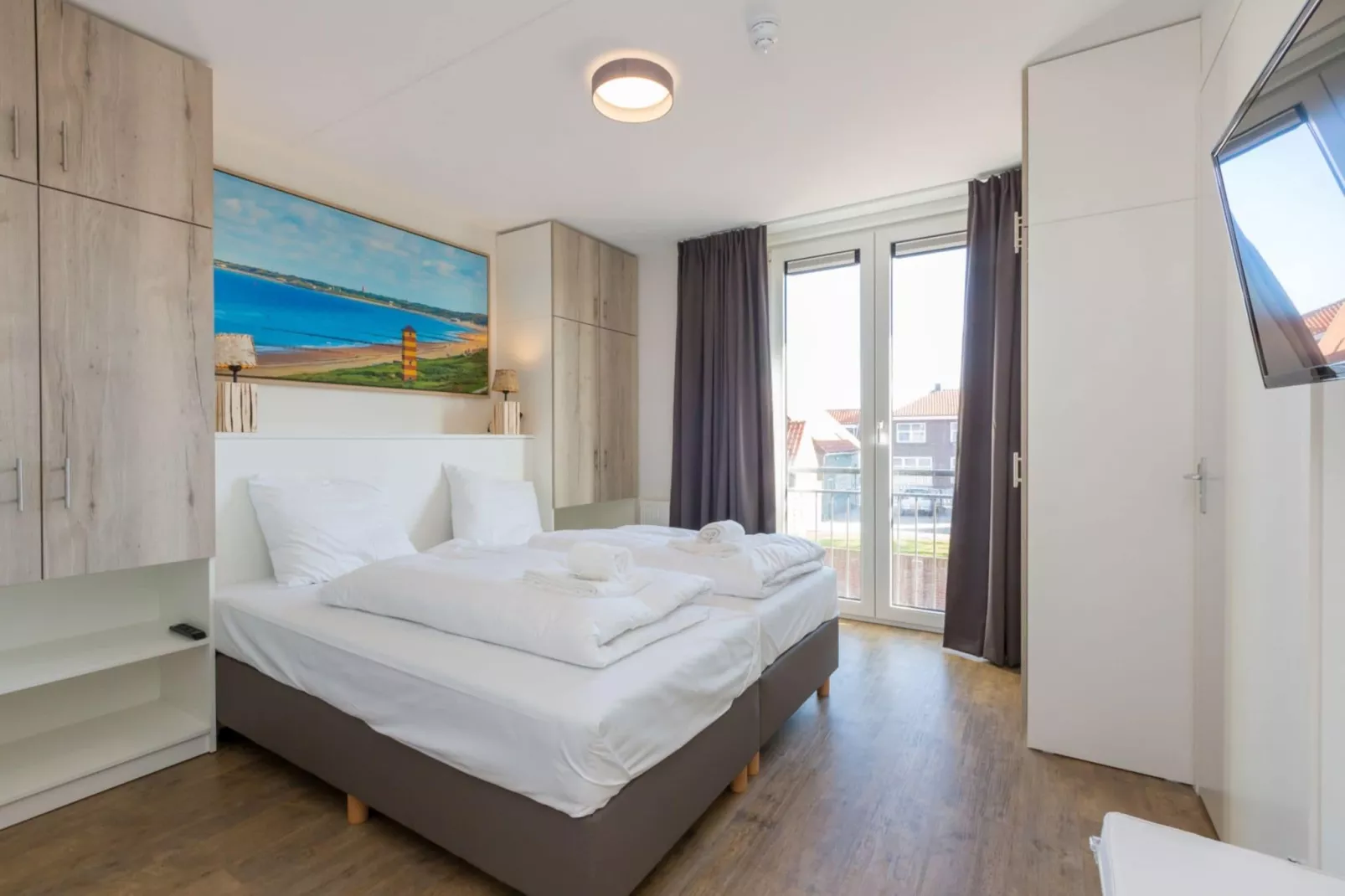 Aparthotel Zoutelande - Luxe 2-persoons comfort appartement-Bedroom