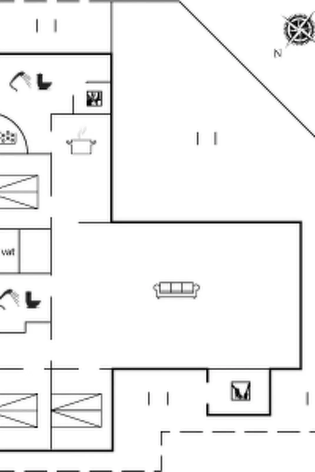 "Reidar" - 1km from the sea-Inside