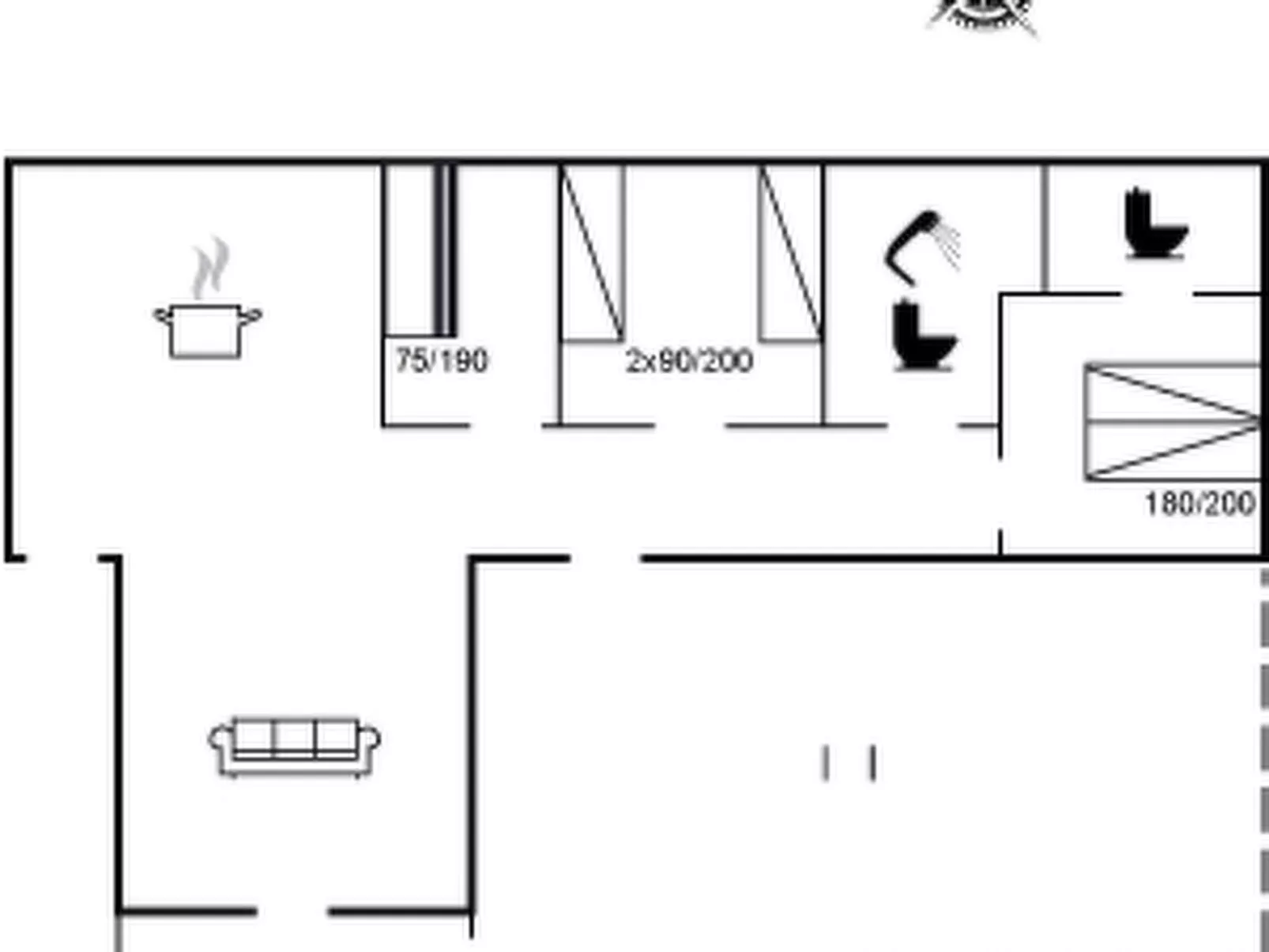 "Carelle" - 300m from the sea-Inside