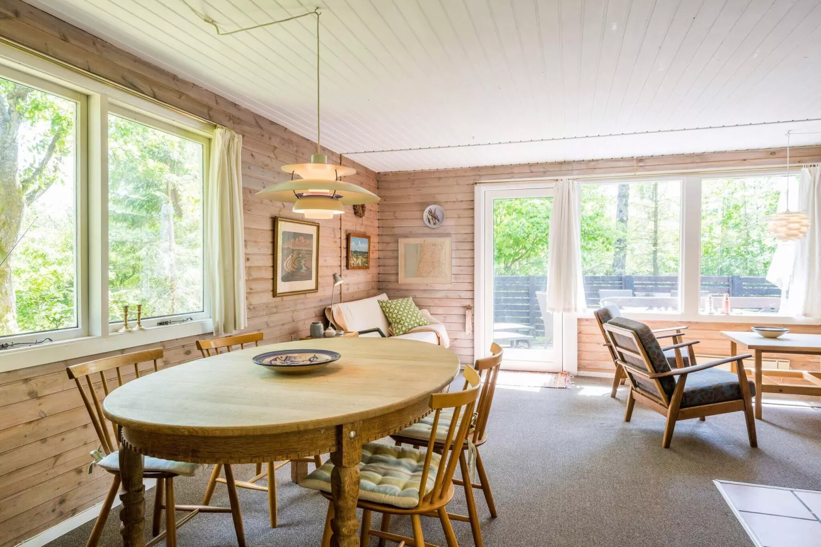 Maison de vacances pour 5 a Nørre Nebel-Intérieur
