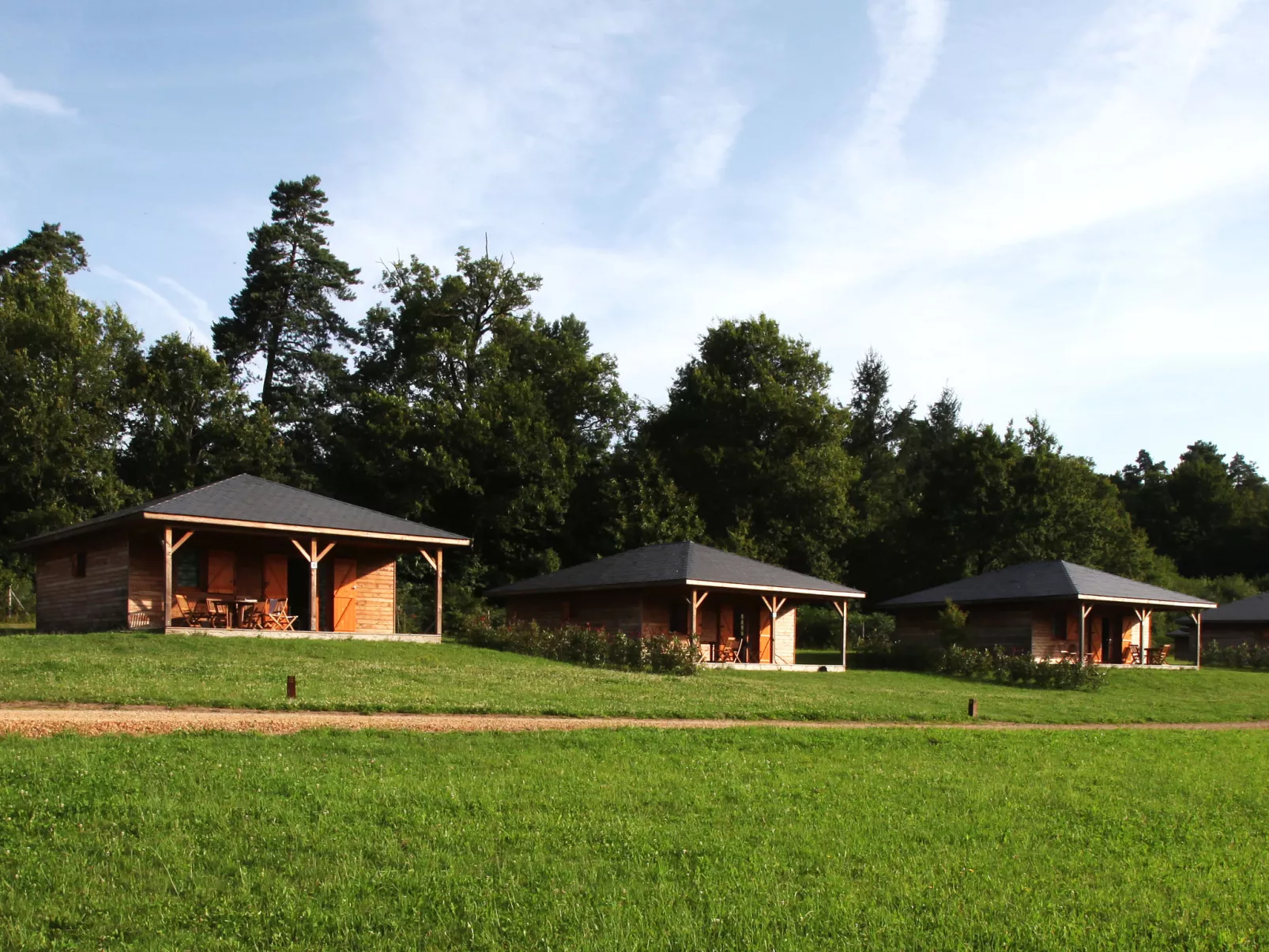 Domaine des Monédières - Chalet Lac 4-6-Draußen