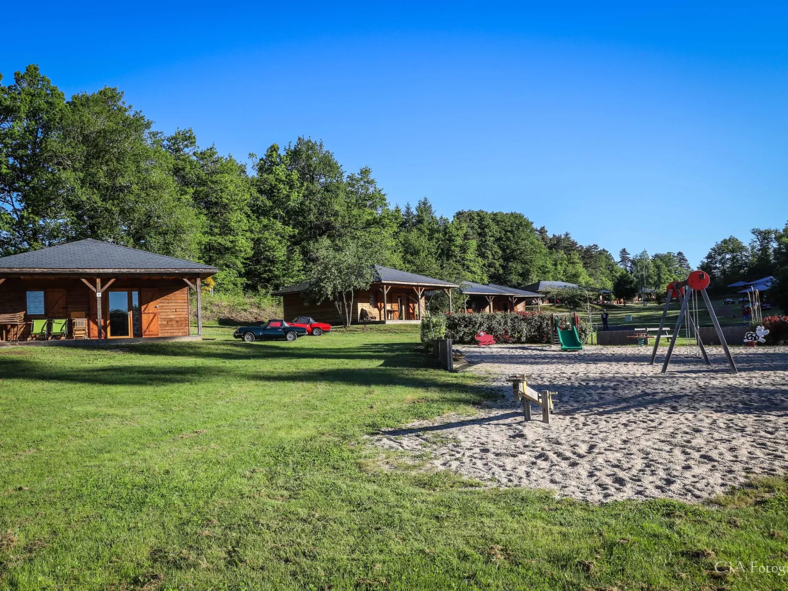 Domaine des Monédières - Chalet Lac 4-6-Draußen