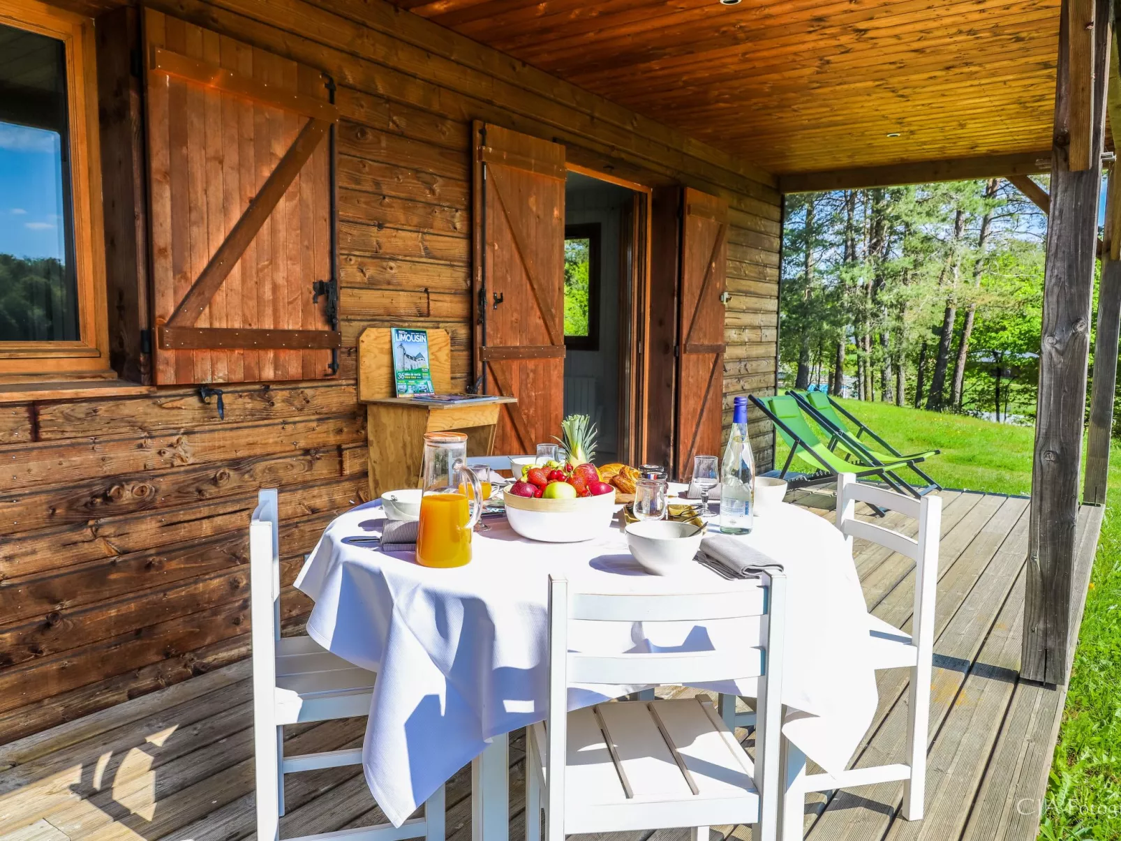 Domaine des Monédières - Chalet Lac 4-6-Drinnen