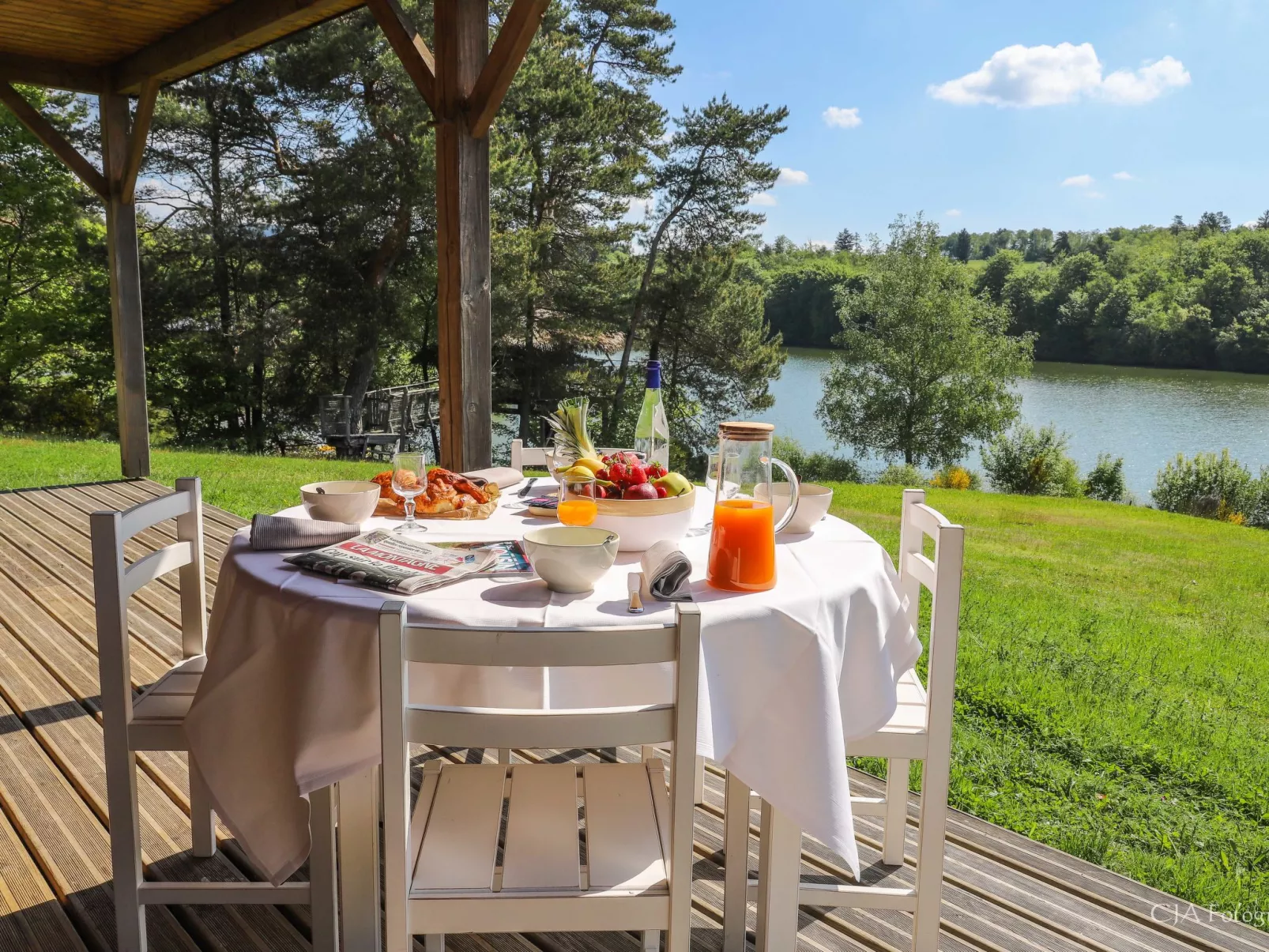 Domaine des Monédières - Chalet Lac 4-6-Draußen