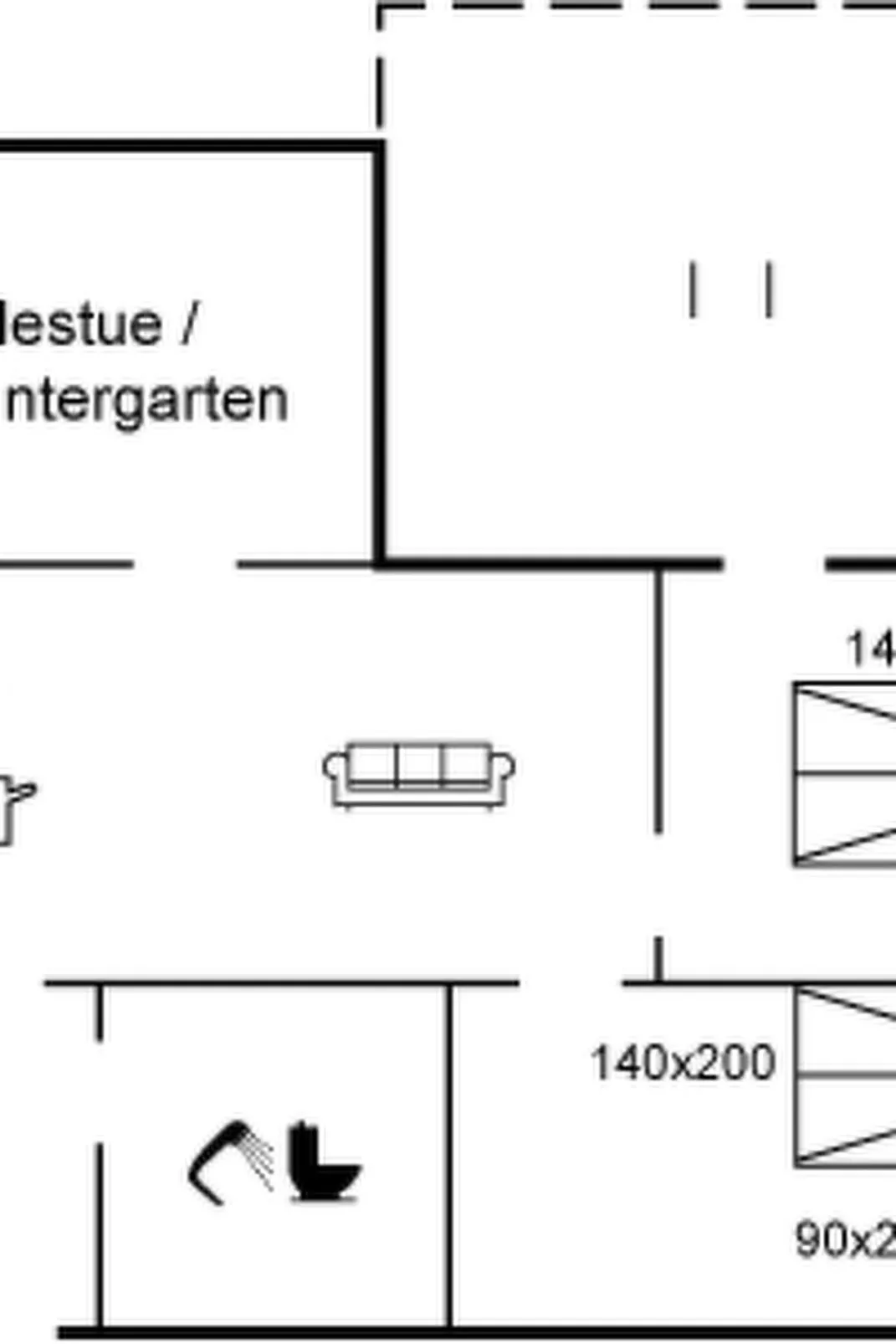 "Adla" - 450m from the sea-Inside