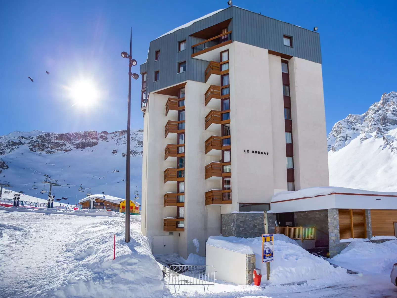 Le Borsat (Val Claret)-Draußen