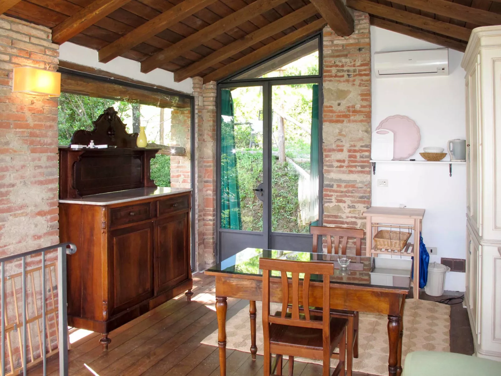 Podere Piastriccio/Casa di Vetro-Inside