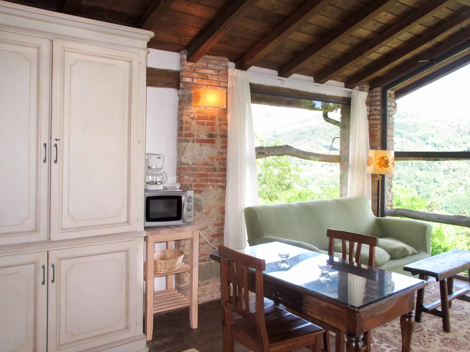 Podere Piastriccio/Casa di Vetro-Inside