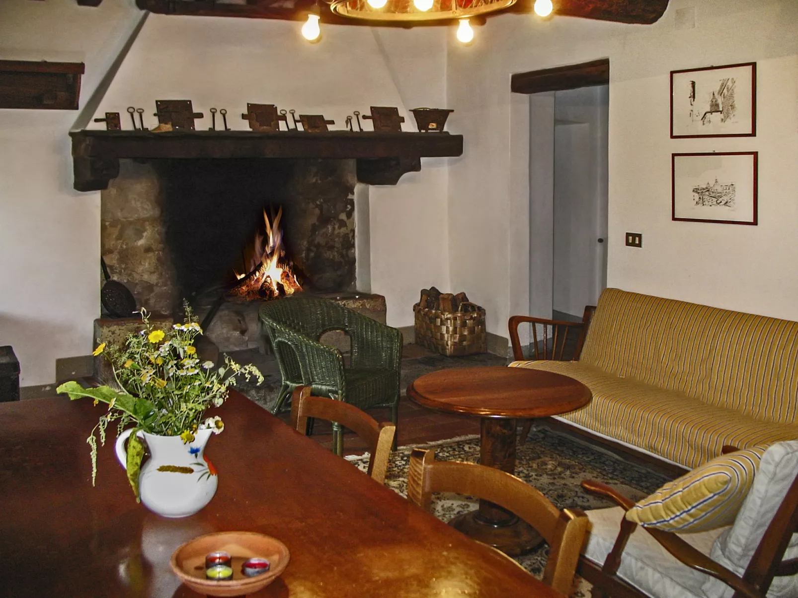 Podere Piastriccio/ Apt. Grande-Inside