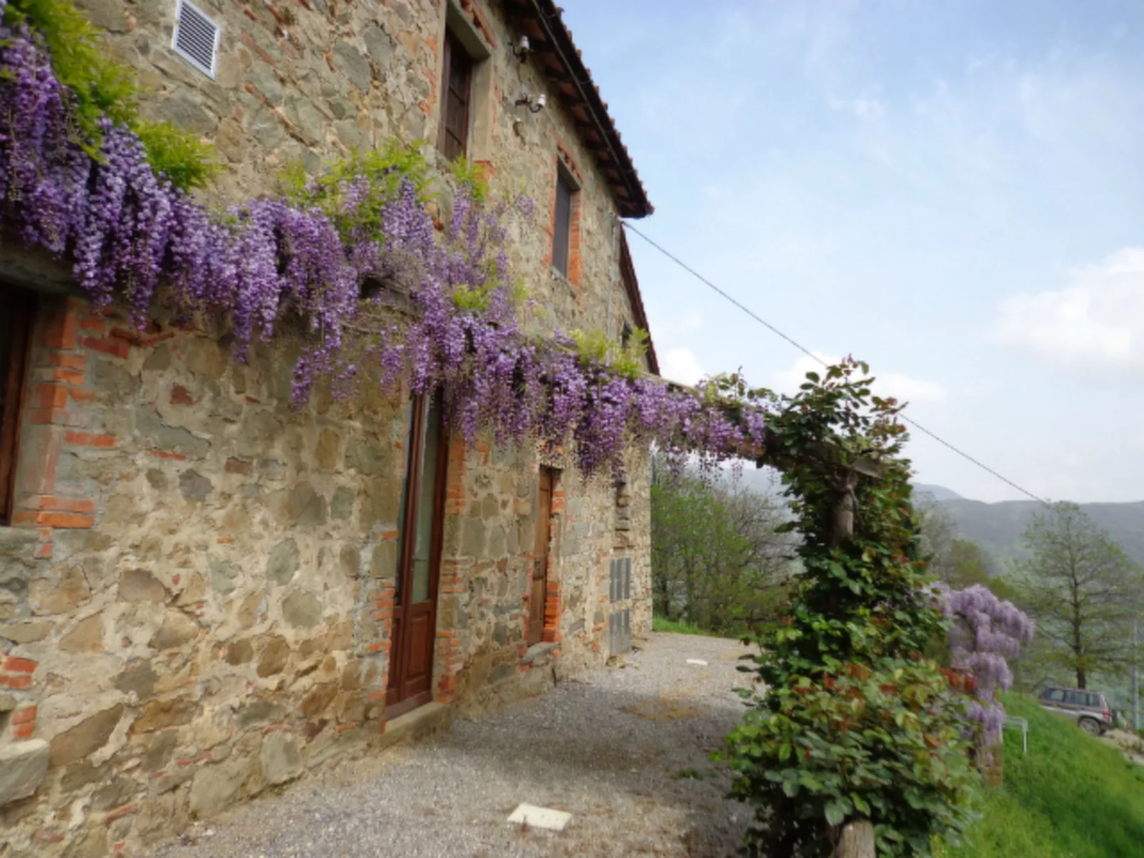 Podere Cima a Zano /Apt. Tinaia-Outside