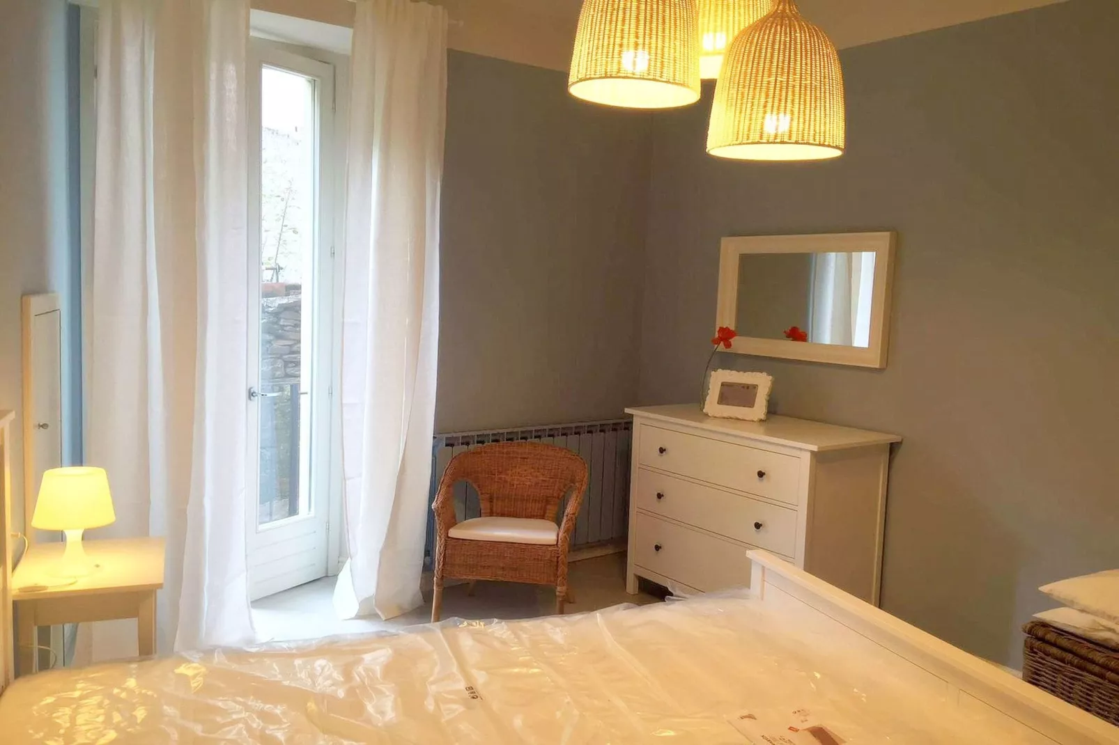 Casa Marina a Ghiffa-Bedroom