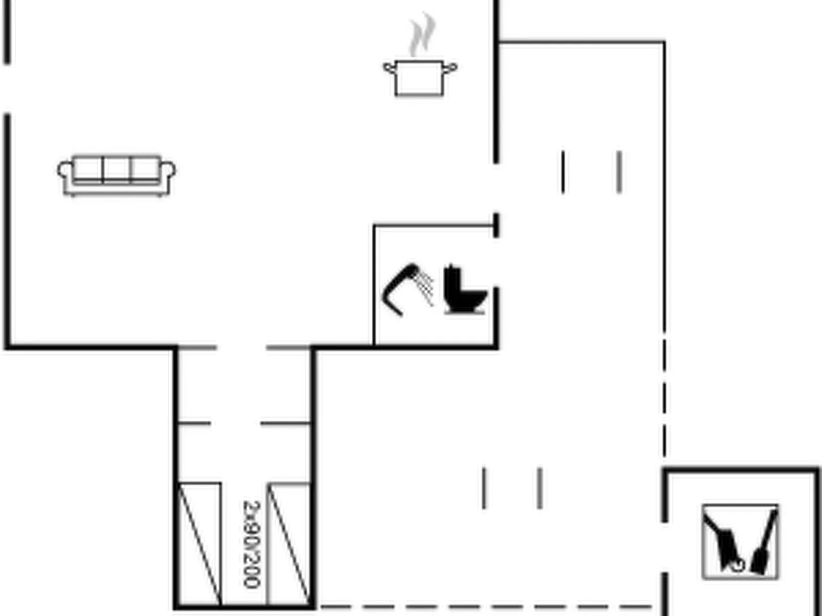 "Algonda" - 500m from the sea-Inside
