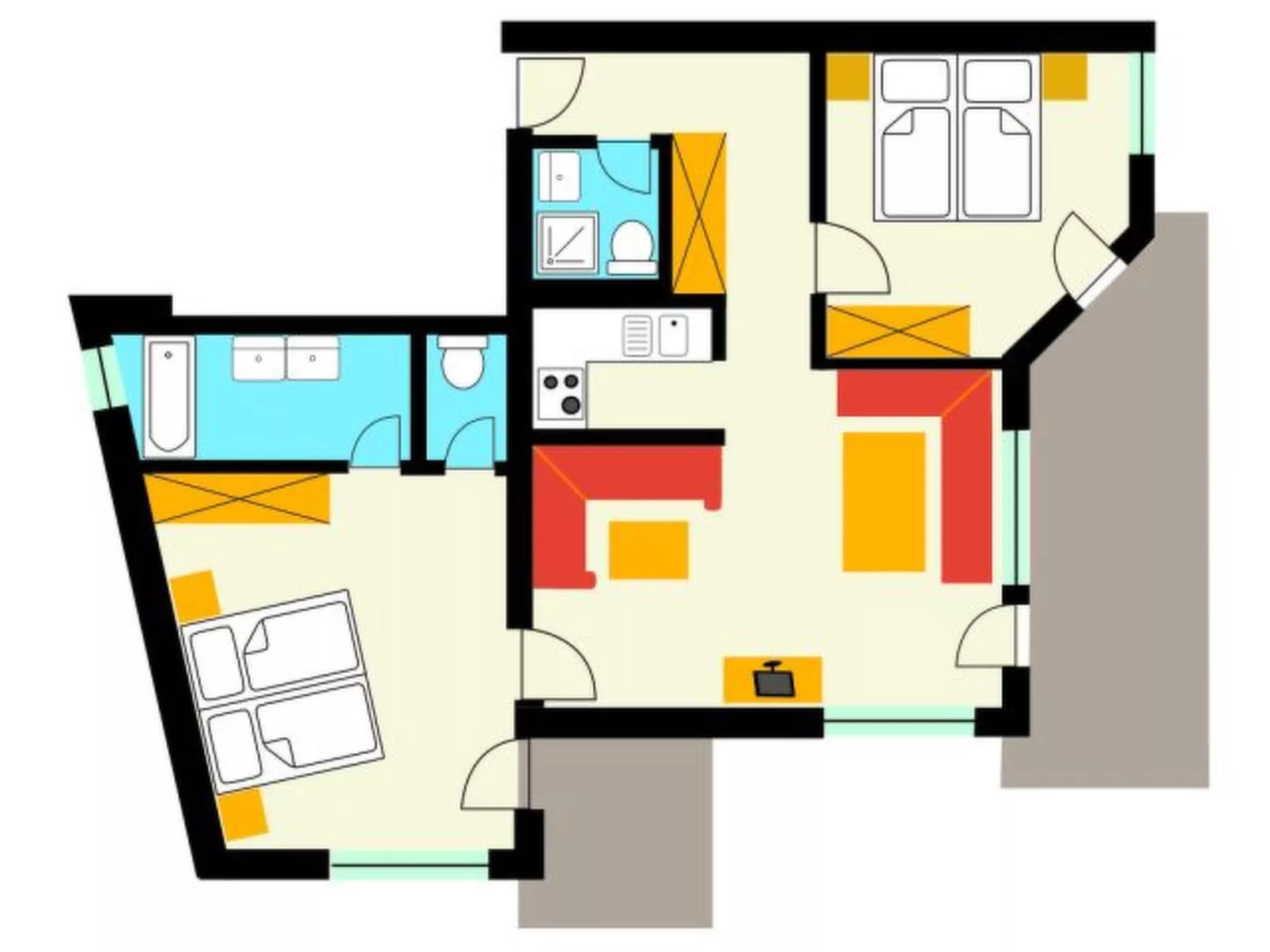 Atlantis Apartments-Inside