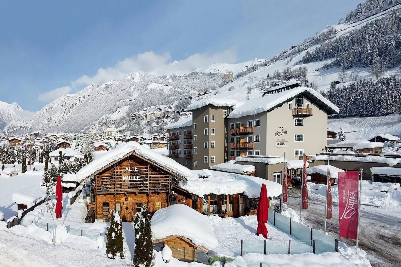 Apartment Alpine Superior-Exterior winter