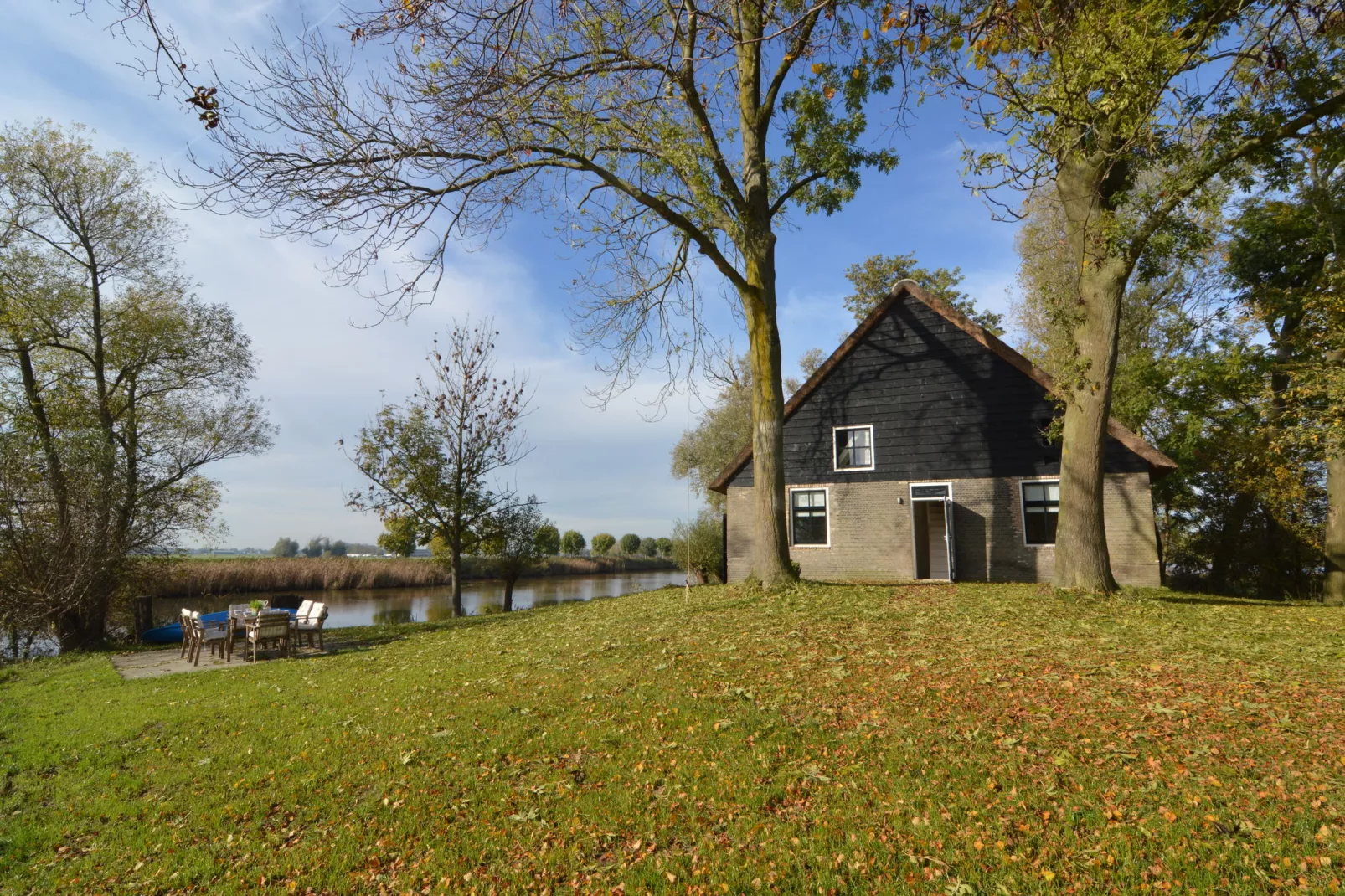 Het Biesbosch huisje-Außenbereich Sommer