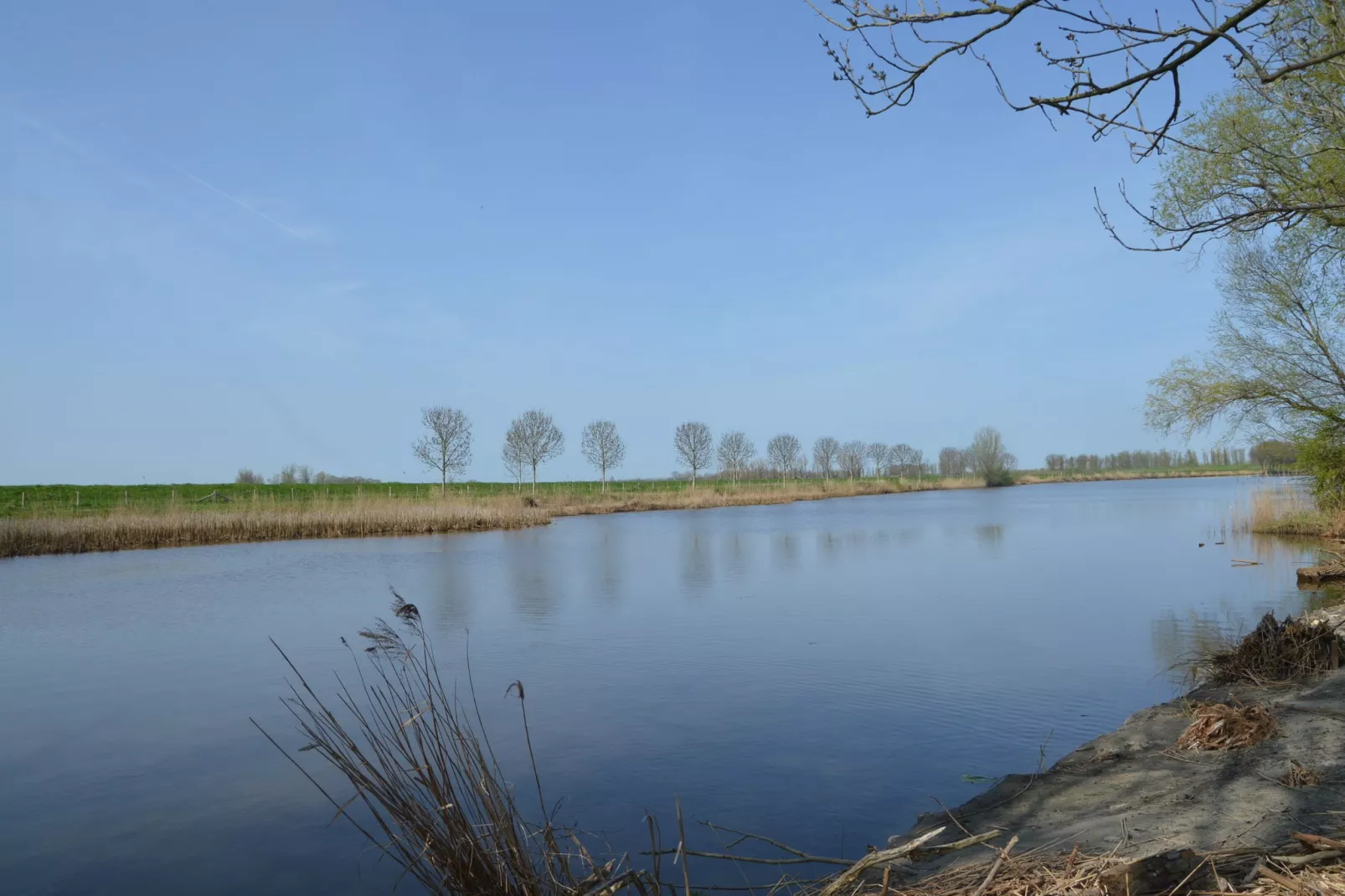 Het Biesbosch huisje-Gärten Sommer