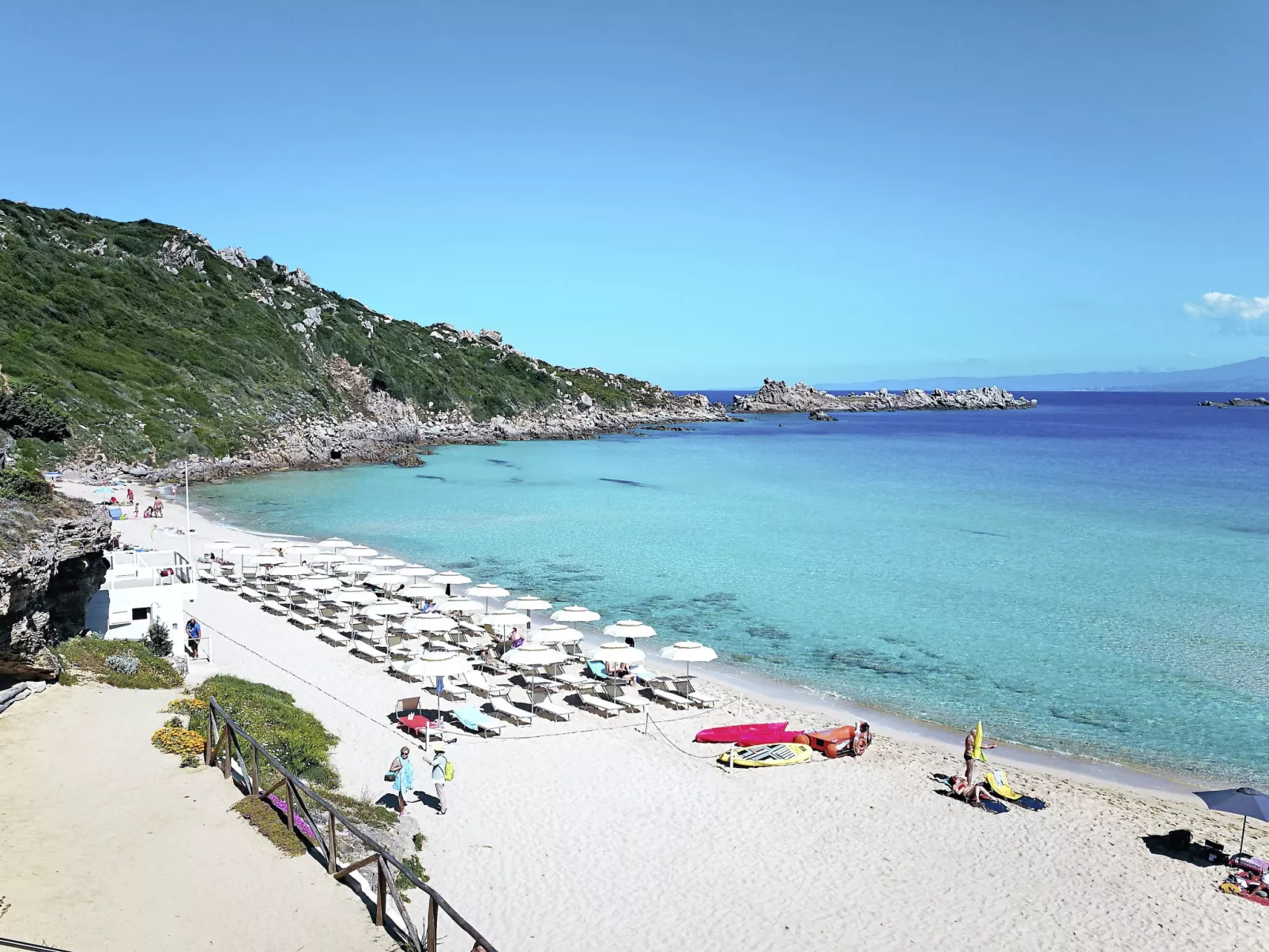 Baia blu-Area