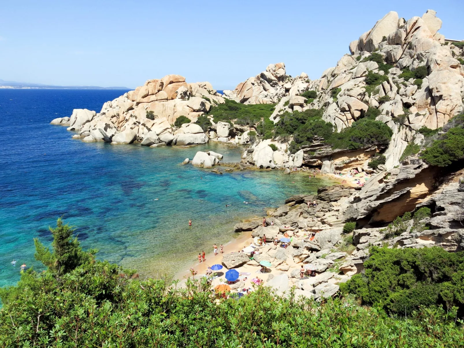 Baia blu-Area