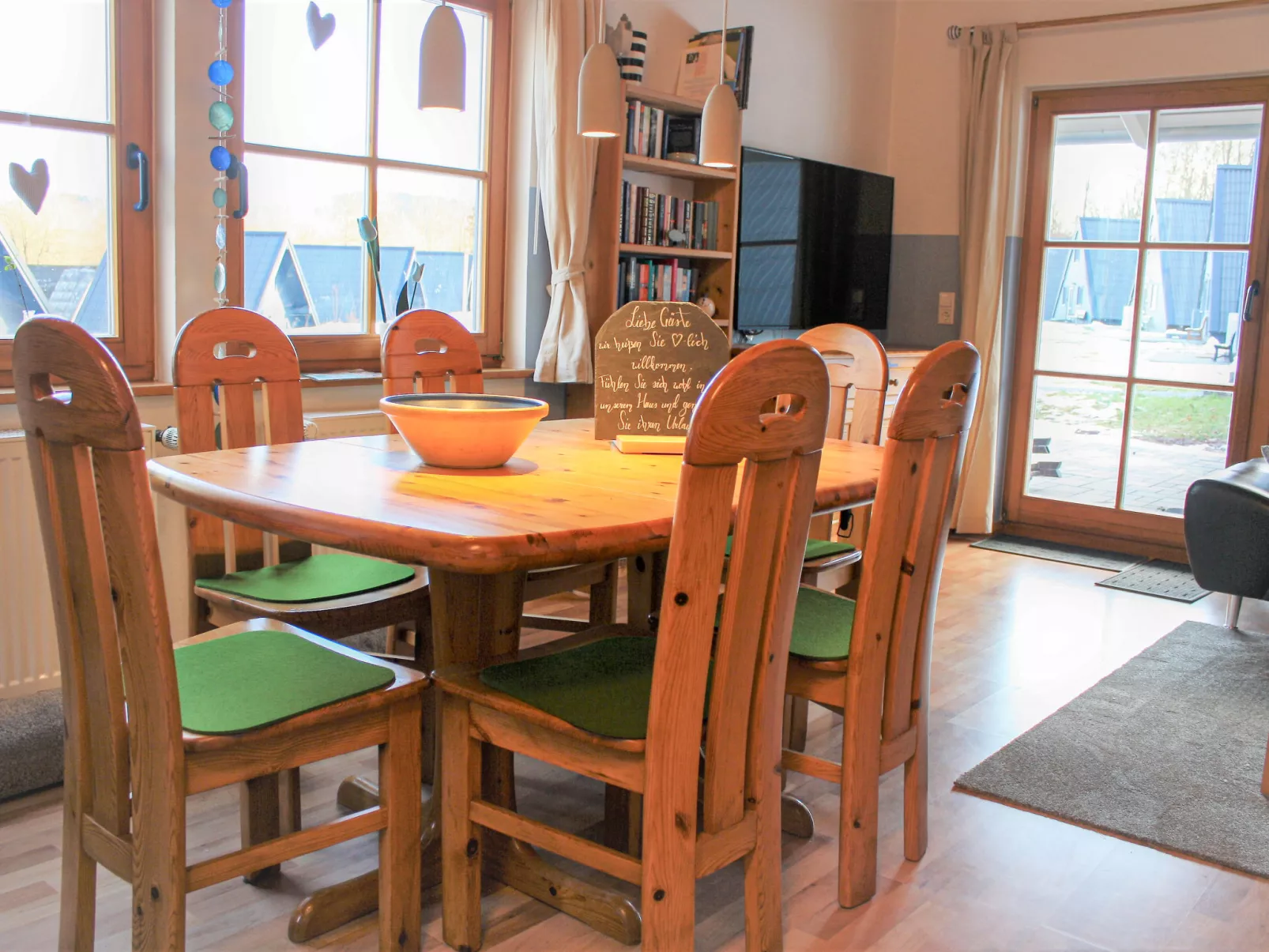 Ferienhaus Bude 87-Drinnen