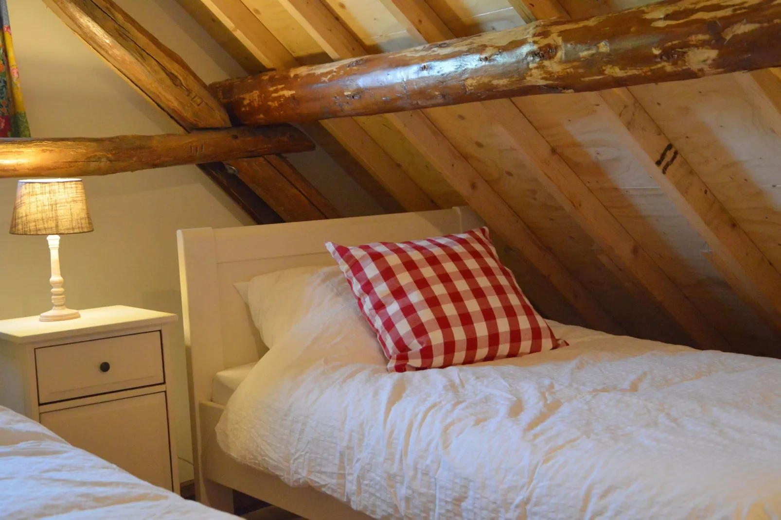 Het Biesbosch huisje-Schlafzimmer