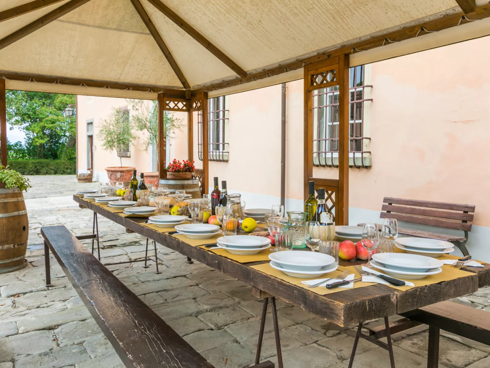 Fattoria di Scaletta-Draußen