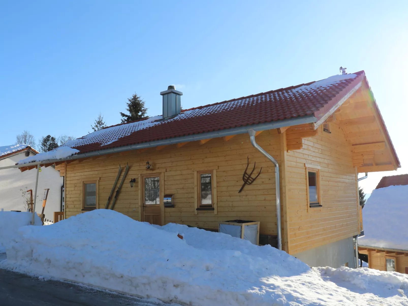 Chalet Toni mit Sauna-Outside